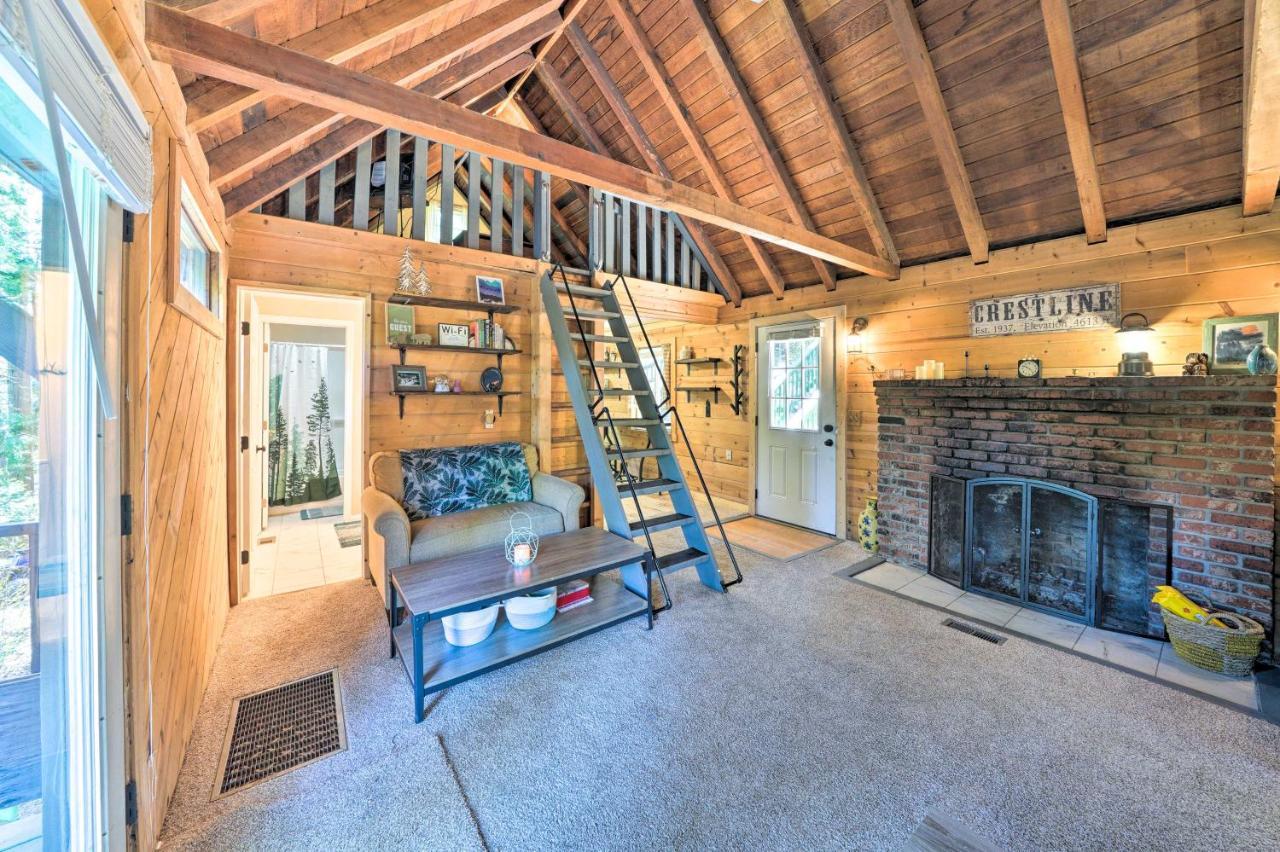 Crestline Cabin About 1 Mi To Lake, Town, Trails! Villa Екстериор снимка
